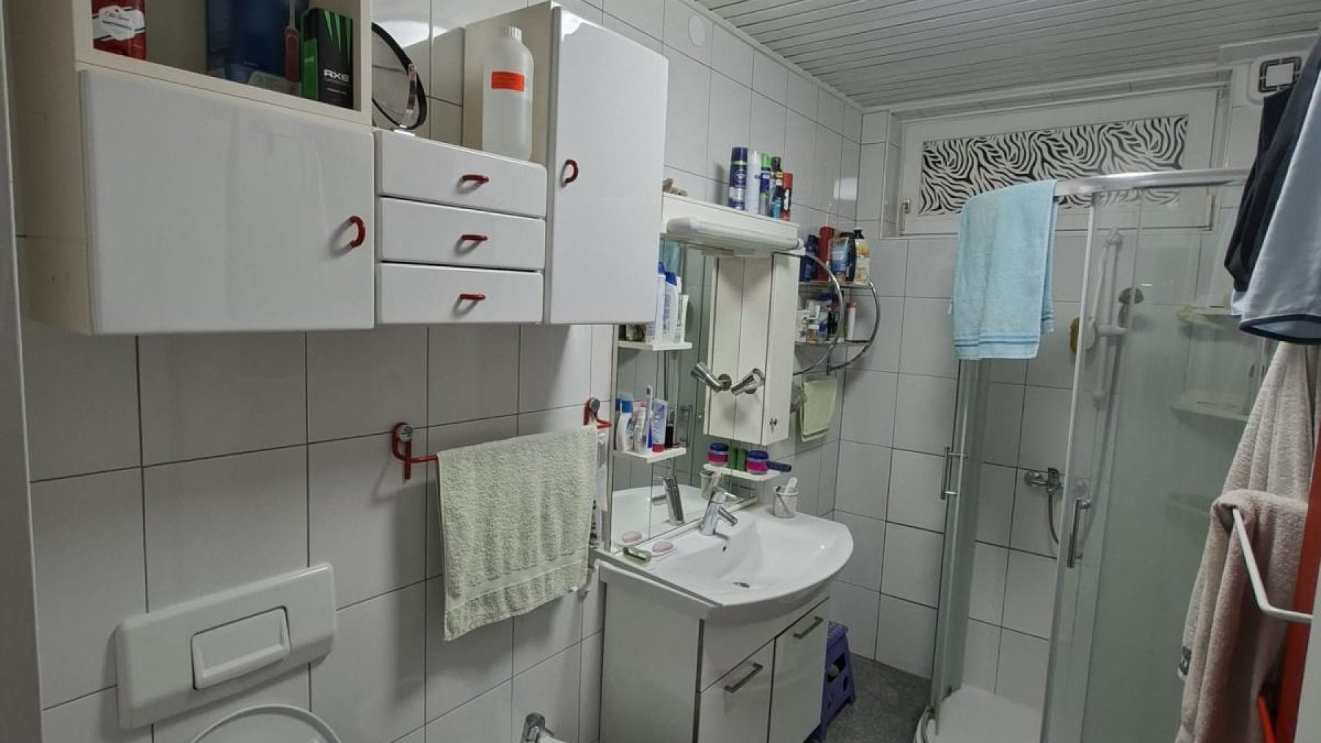 Kupaonica s tuš kabinom u kući u Varaždinu
