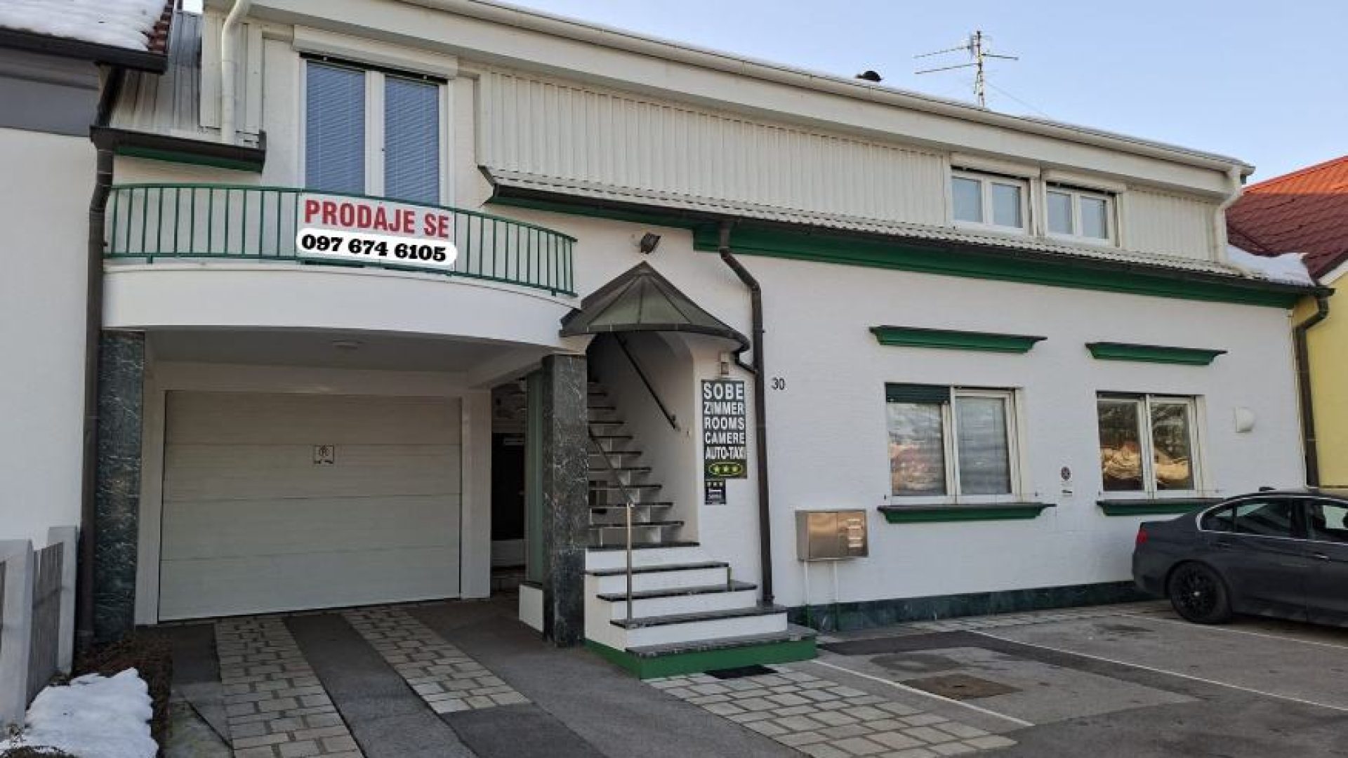 Vanjski izgled kuće na prodaju u Varaždinu